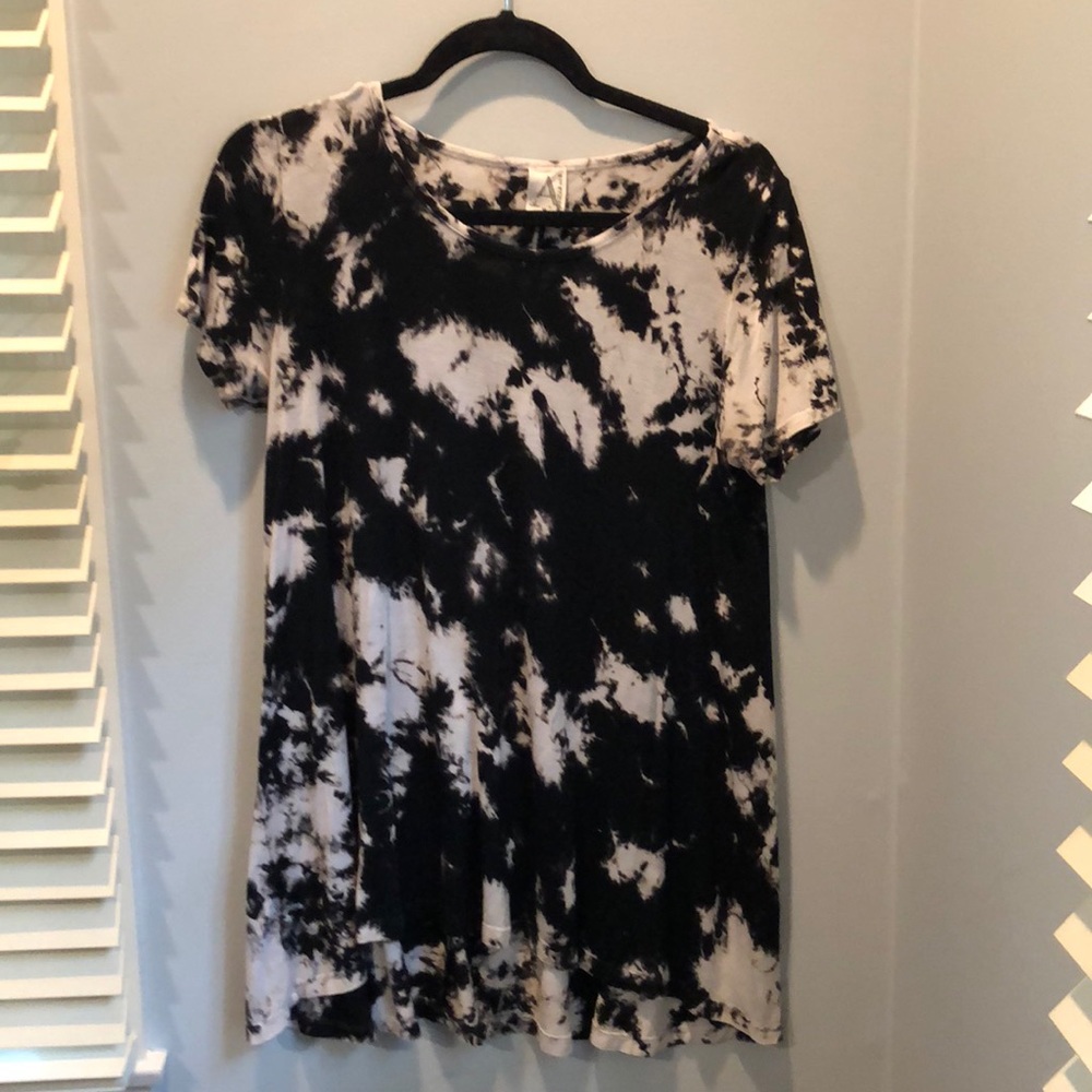 Black and White Swing Tunic